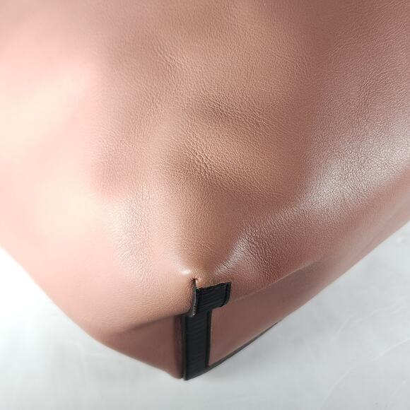 REED KRAKOFF Women's Large Blush Leather Top Handle Tote Bag Purse - Picture 10 of 16